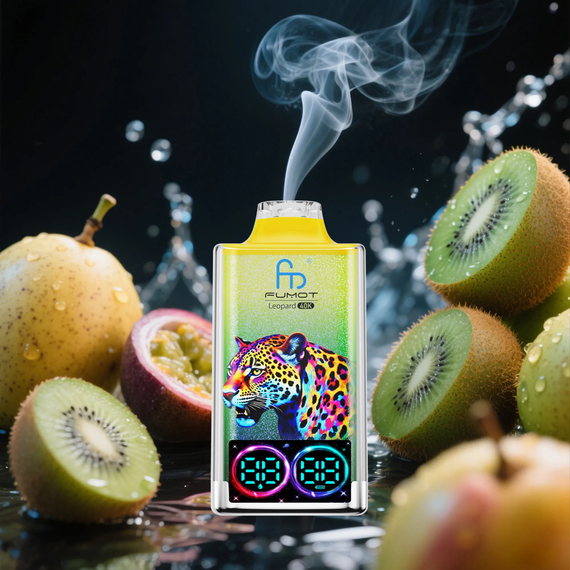 Fumot Leopard 40K Passion Fruit Kiwi