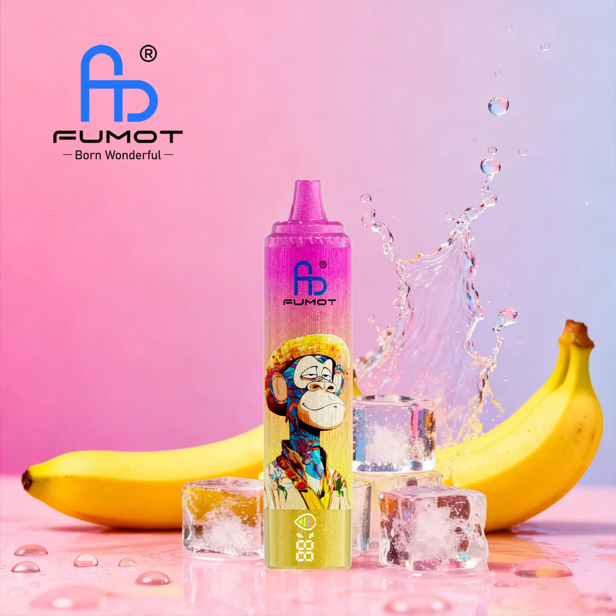 Fumot Tornado 15000 Banana Ice 0mg