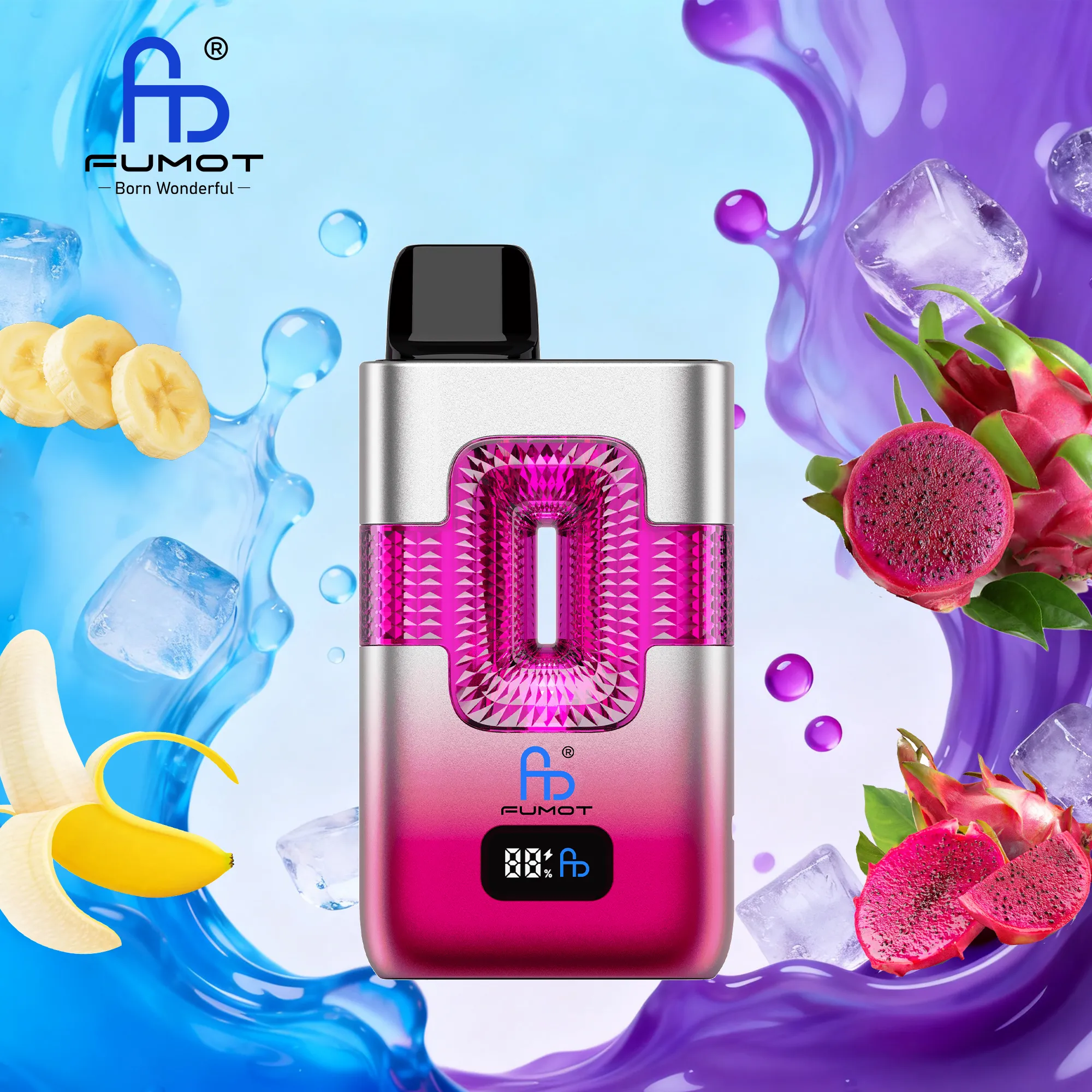 Fumot ECO 2in1 50K Banana Ice & Black Dragon Ice