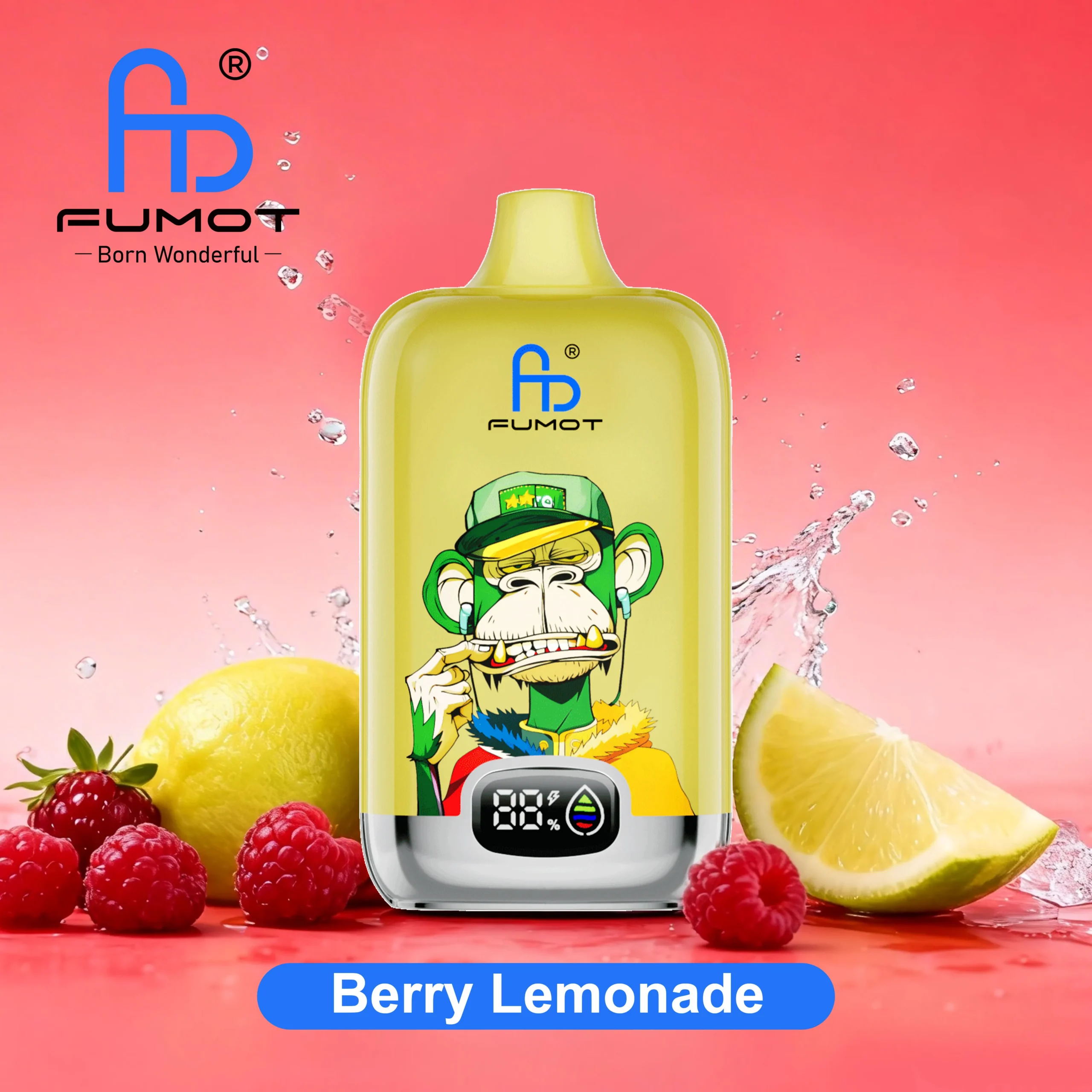 Fumot Digital Box 12000 Berry Lemonade 0mg