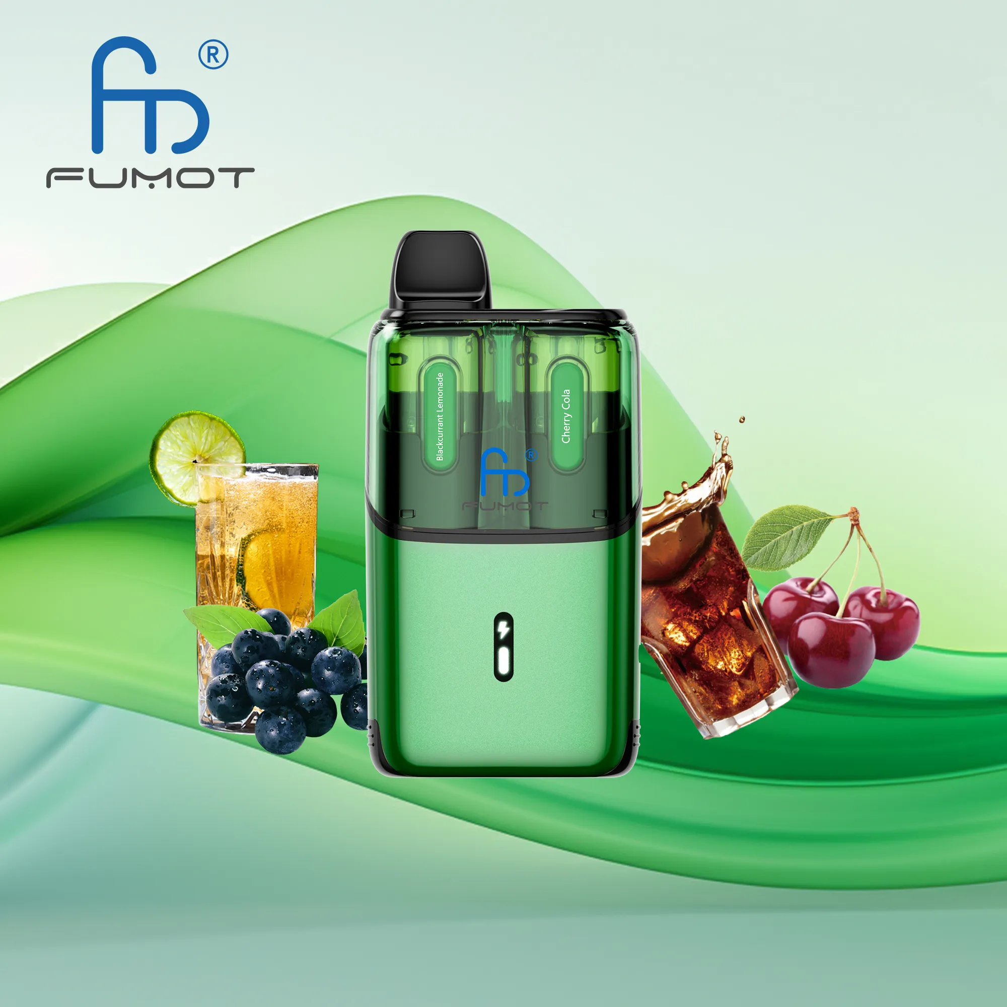 Fumot Ultra T32000 Blackcurrant Lemonade & Cherry Cola
