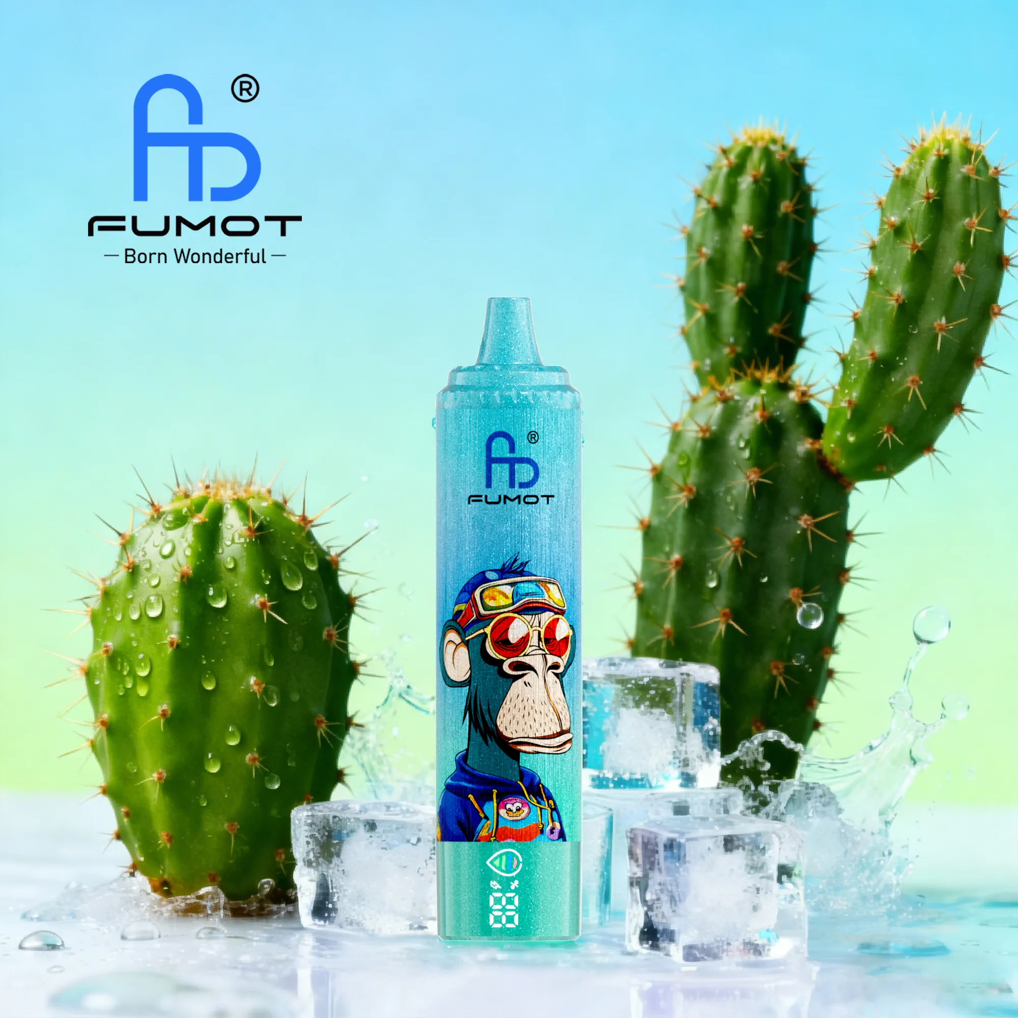 Fumot Tornado 15000 Cactus Ice 0mg