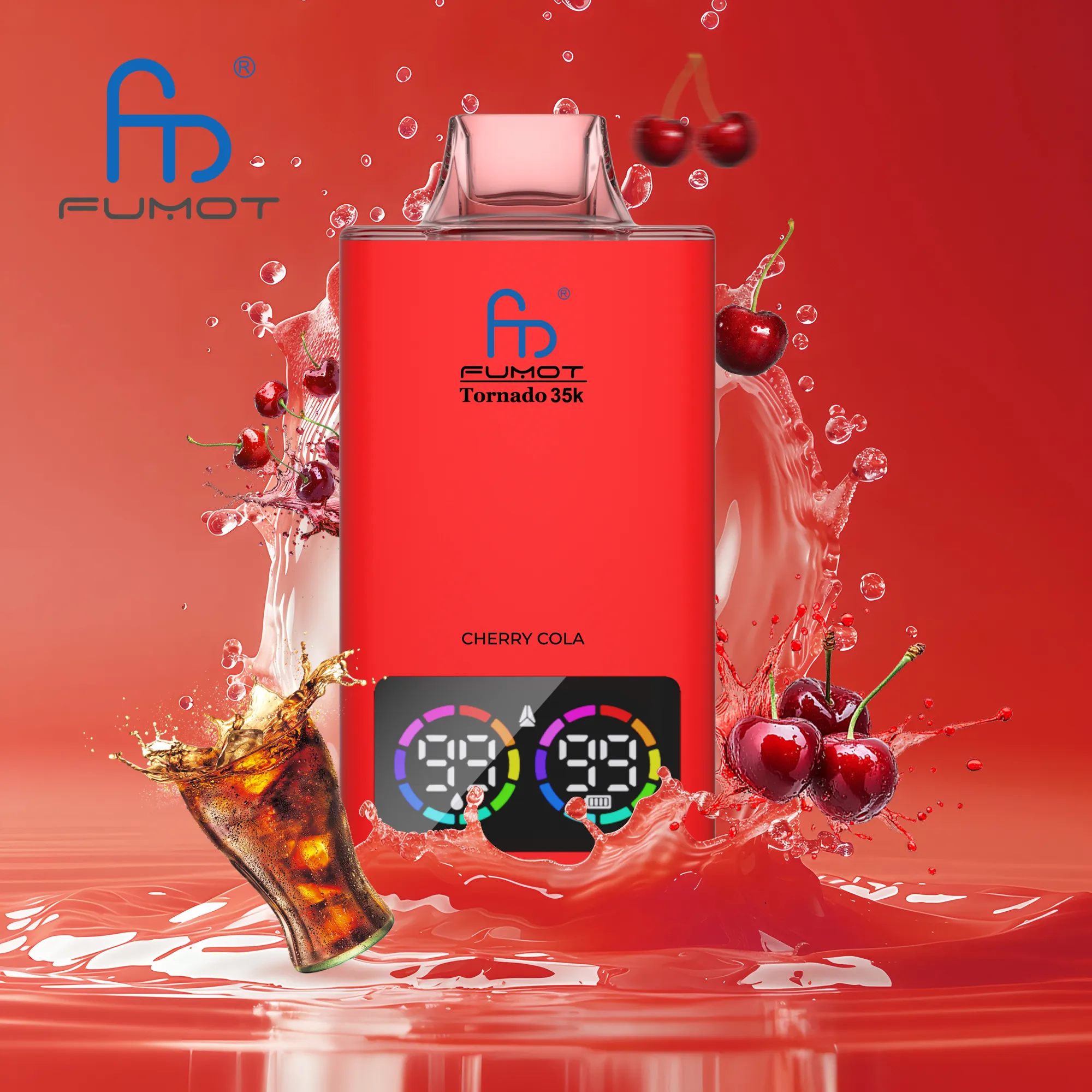 Fumot Tornado 35K Cherry Cola