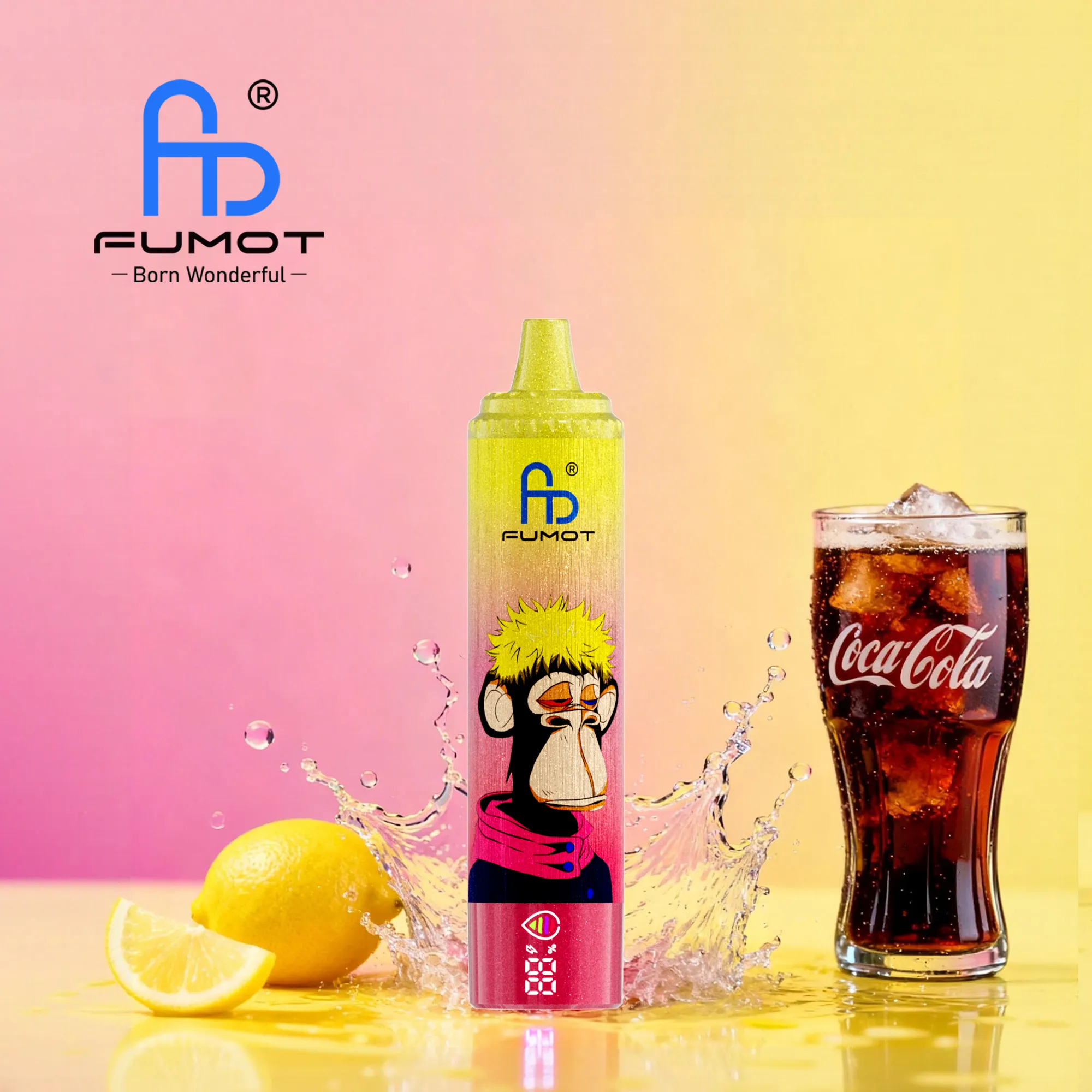 Fumot Tornado 15000 Cola Lemon 0mg