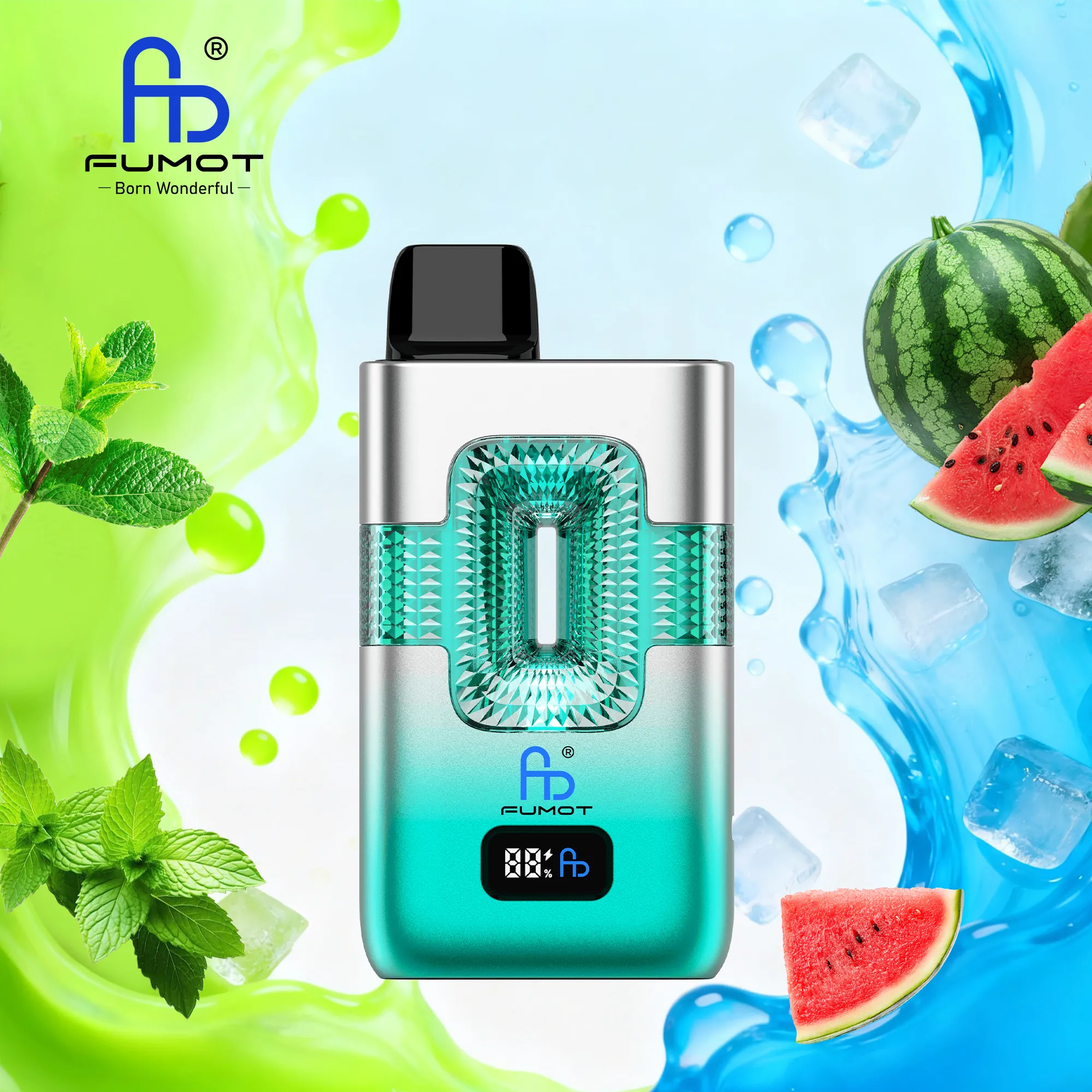 Fumot ECO 2in1 50K Cool Mint & Watermelon Ice