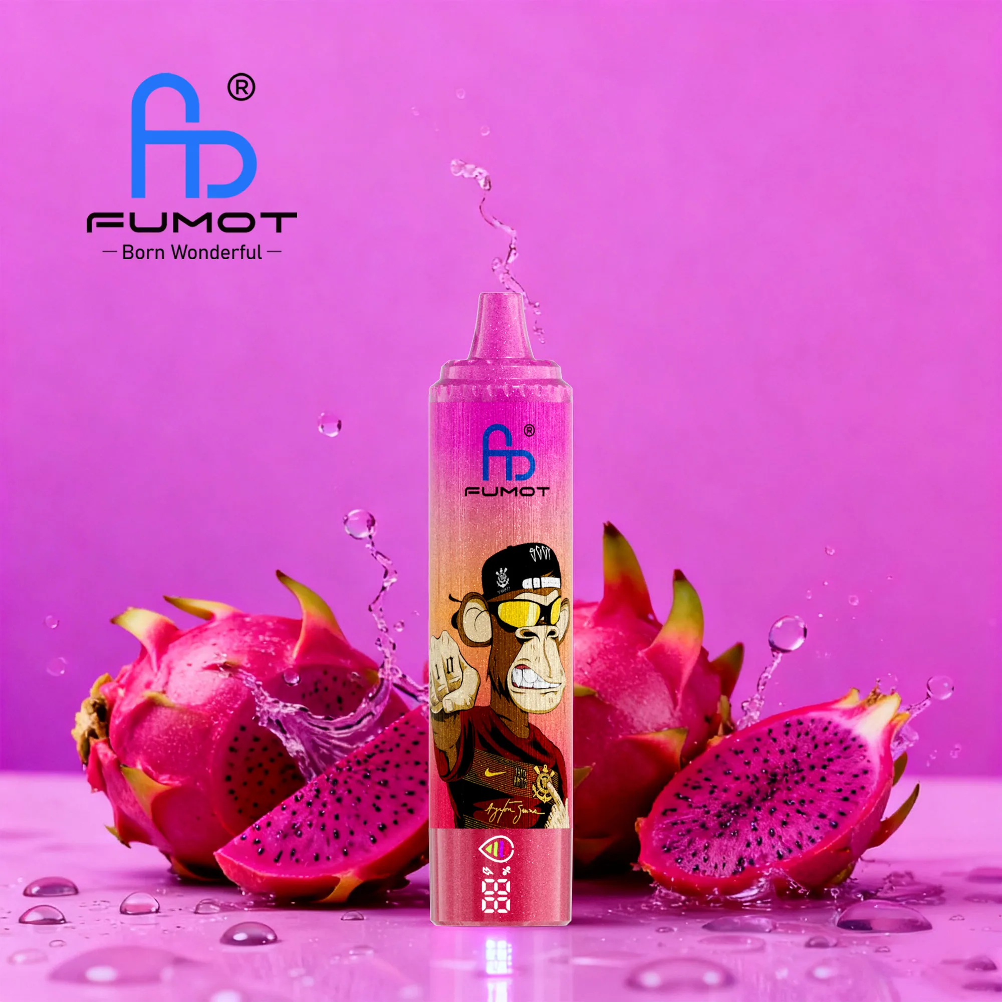 Fumot Tornado 15000 Dragon Fruit 0mg