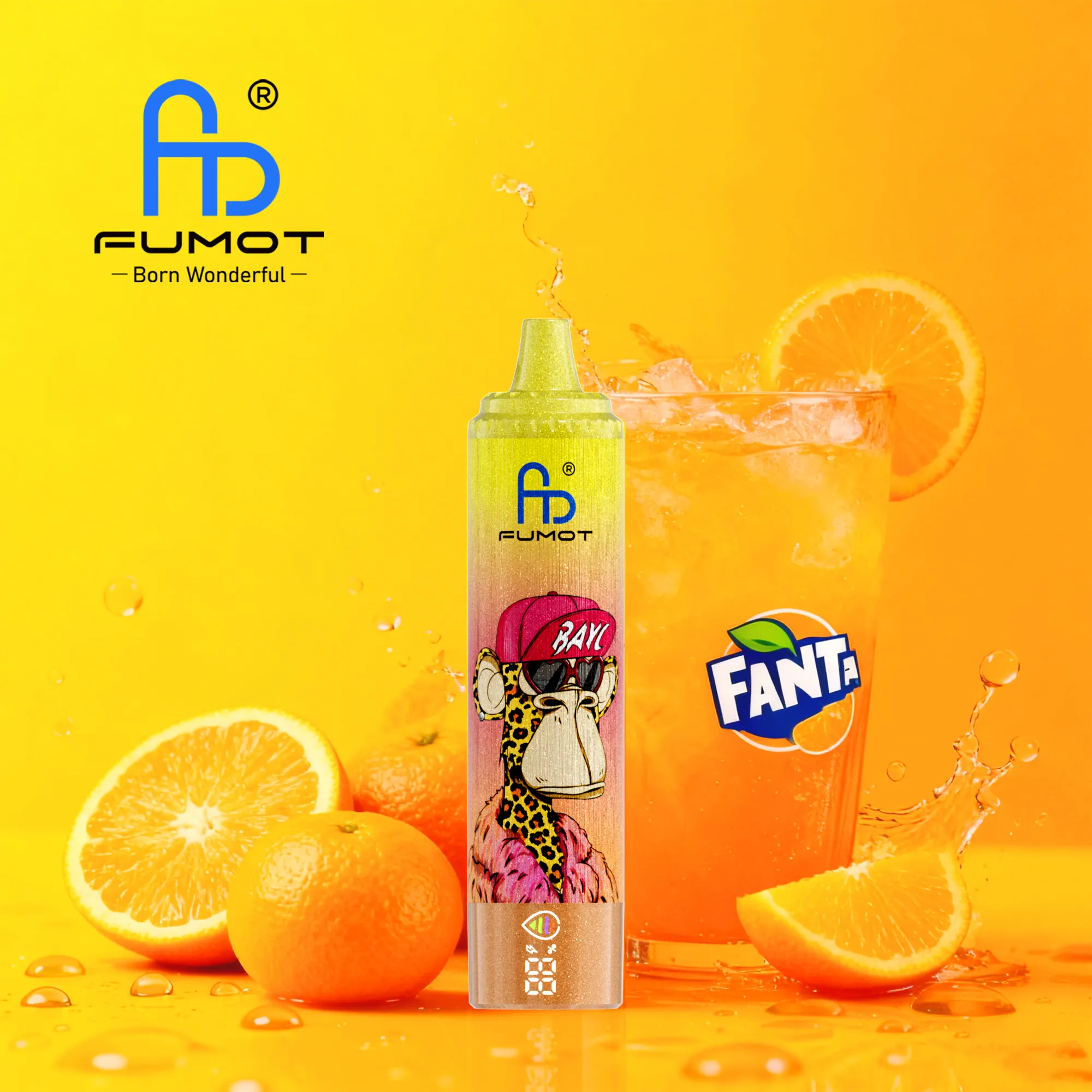 Fumot RandM Tornado 15000 Fanta 20mg