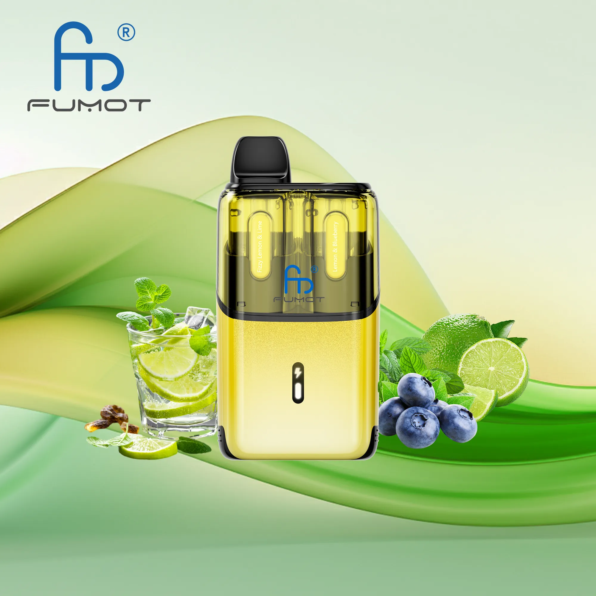 Fumot Ultra T32000 Fizzy Lemon & Lime & Lemon & Blueberry