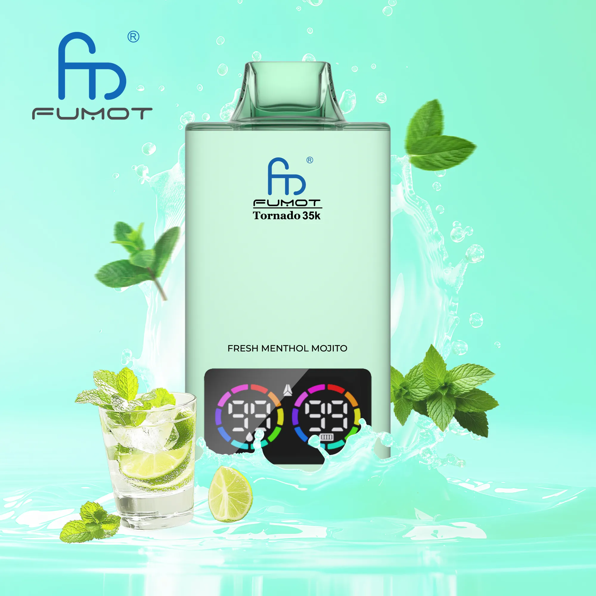 Fumot Tornado 35K Fresh Menthol Mojito