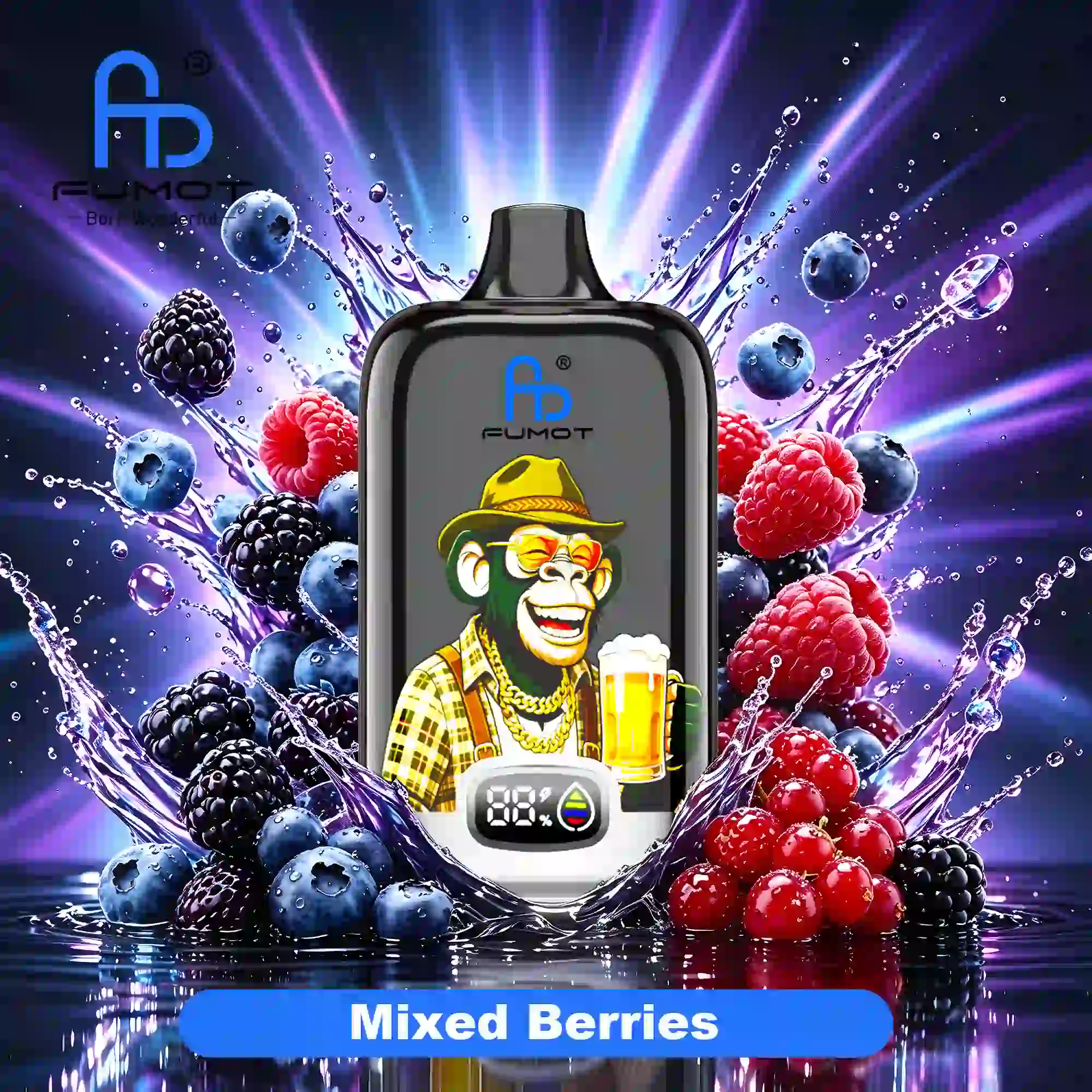 Fumot Digital Box 12000 Mixed Berries 20mg