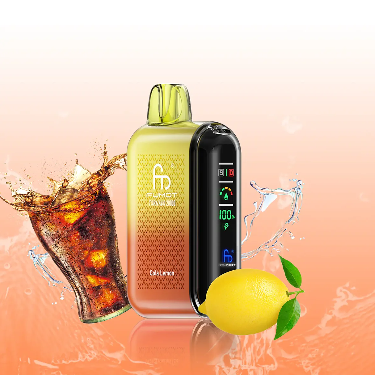 Fumot Tornado 20000 Cola Lemon