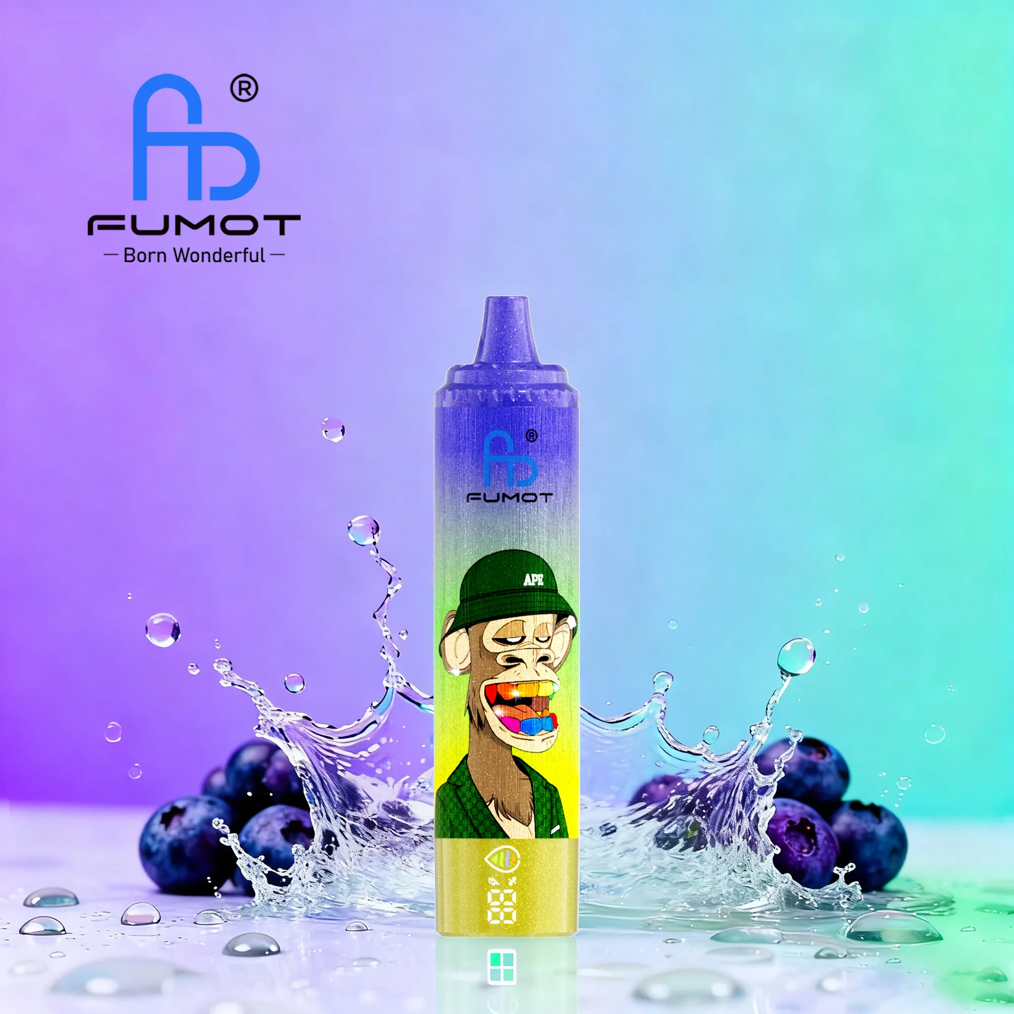 Fumot Tornado 15000 Huckleberry 0mg