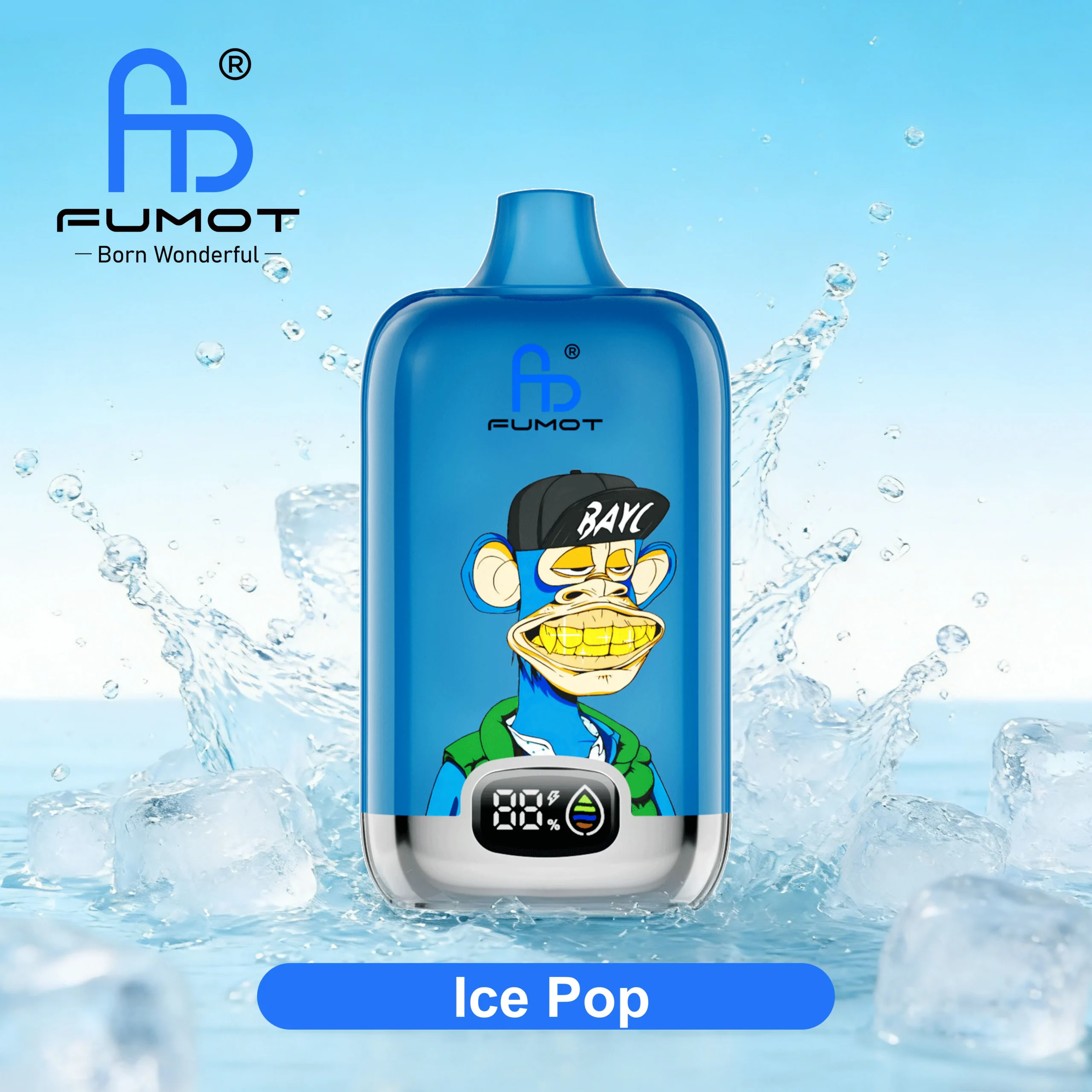 Fumot Digital Box 12000 Ice Pop 0mg