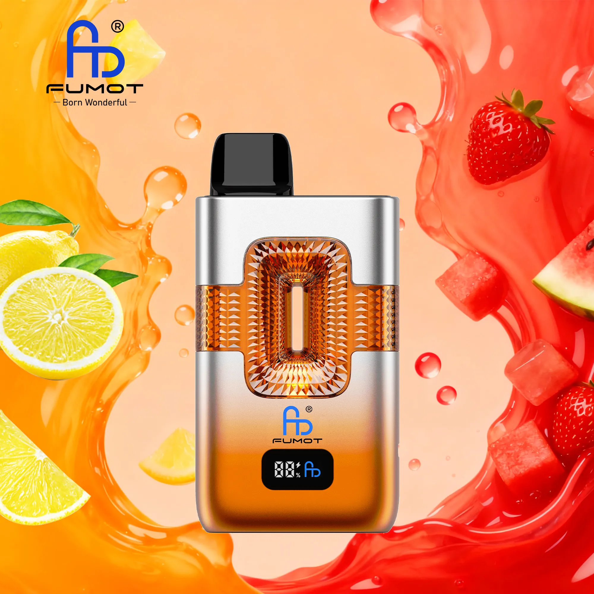 Fumot ECO 2in1 50K Lemon & Lime & Strawberry Watermelon