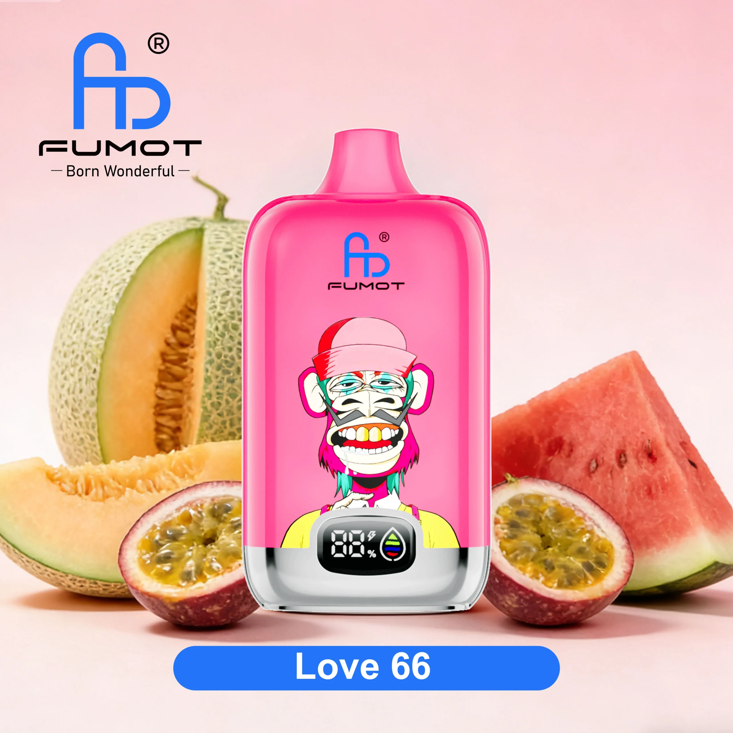 Fumot Digital Box 12000 Magic Love (Love 66) nikotinfrei