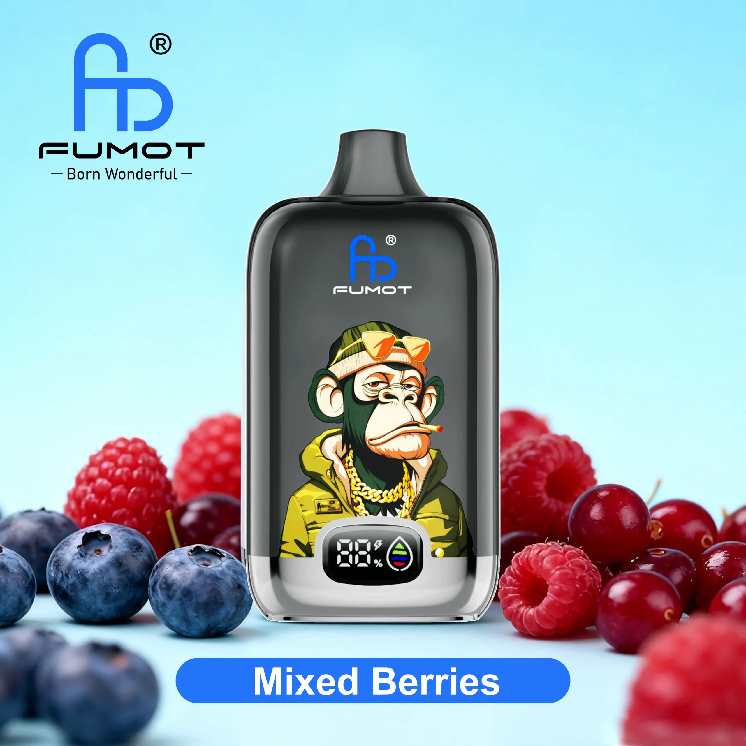 Fumot Digital Box 12000 Mixed Berries 0mg