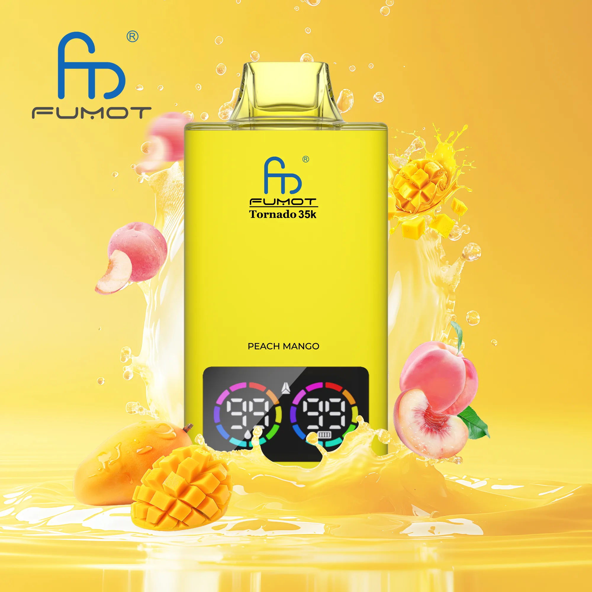 Fumot Tornado 35K Peach Mango