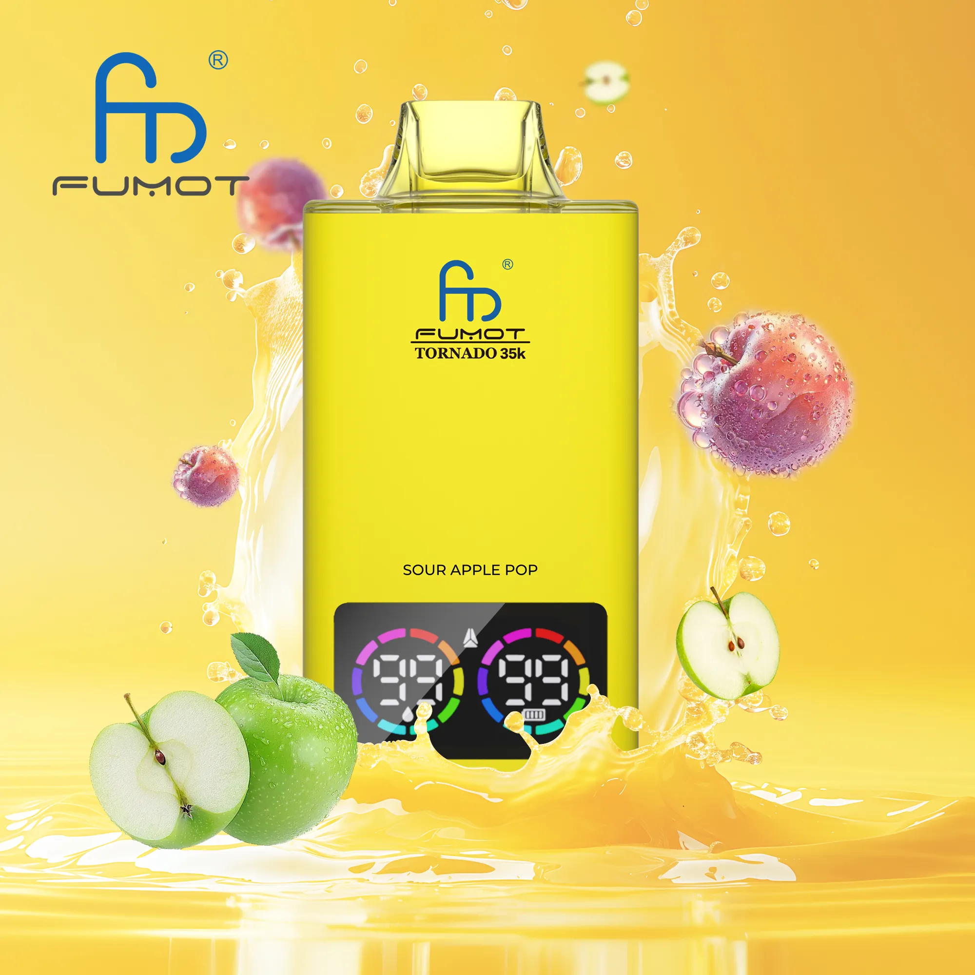Fumot Tornado 35K Sour Apple Pop