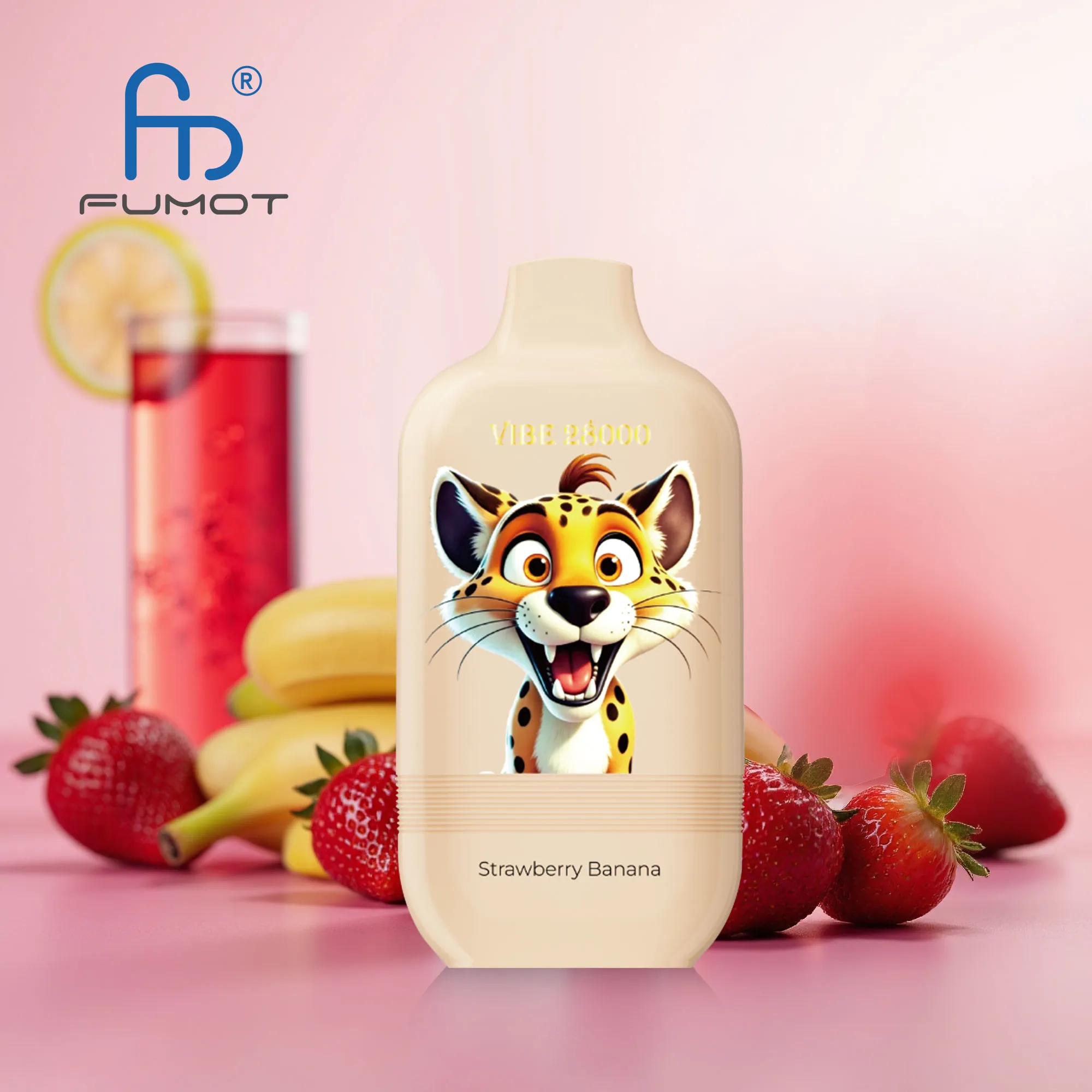 Fumot Vibe 28000 Strawberry Banana