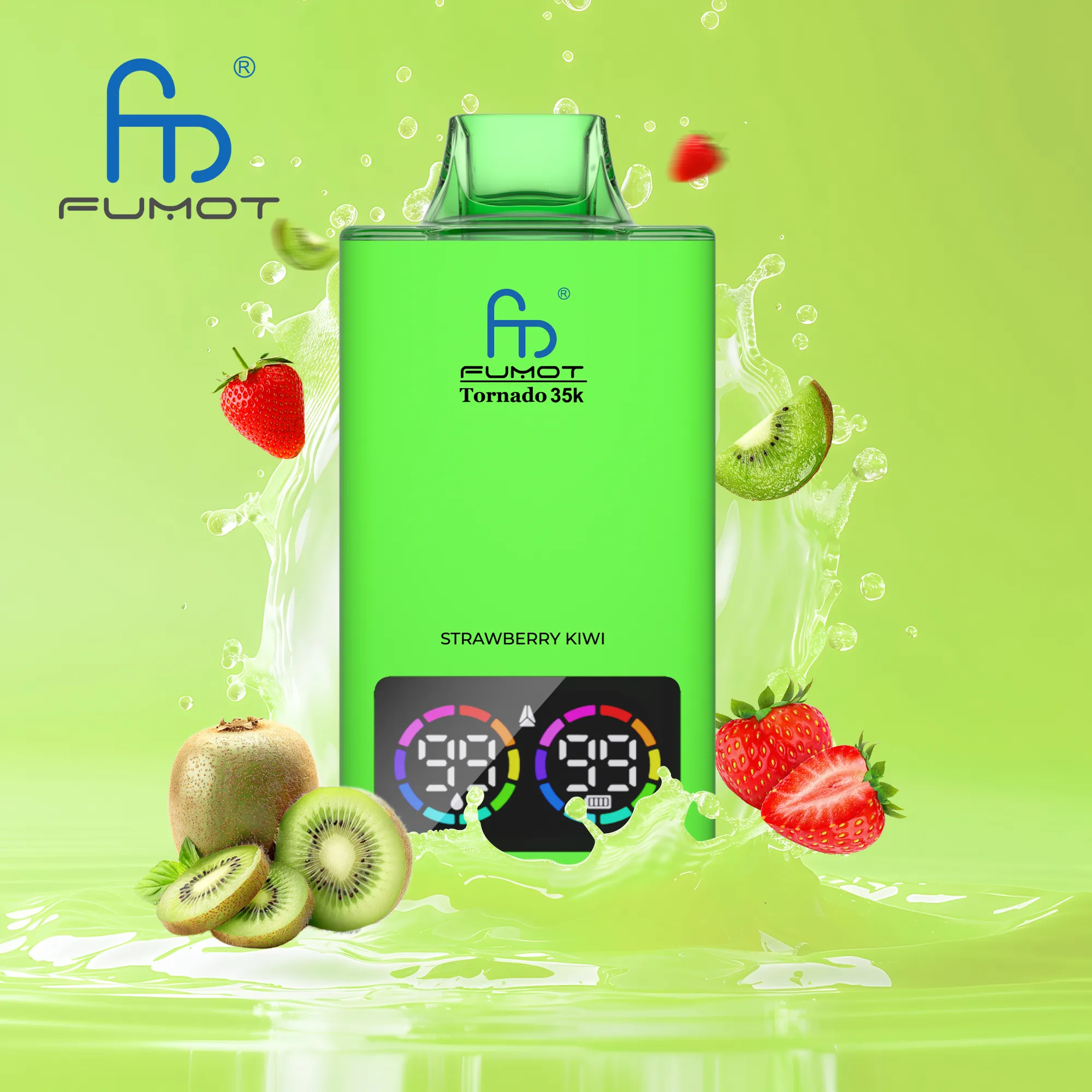 Fumot Tornado 35K Strawberry Kiwi