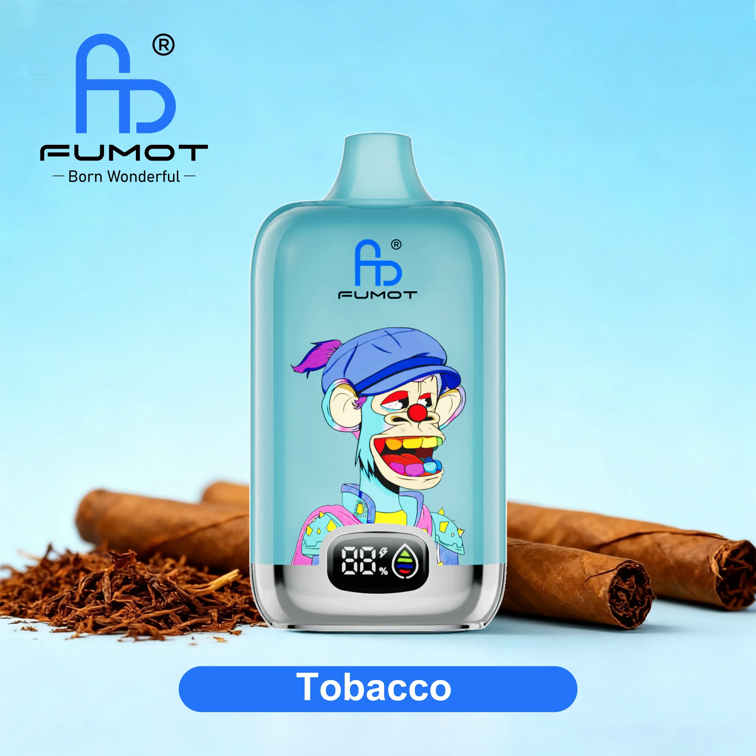Fumot Digital Box 12000 Tobacco 0mg