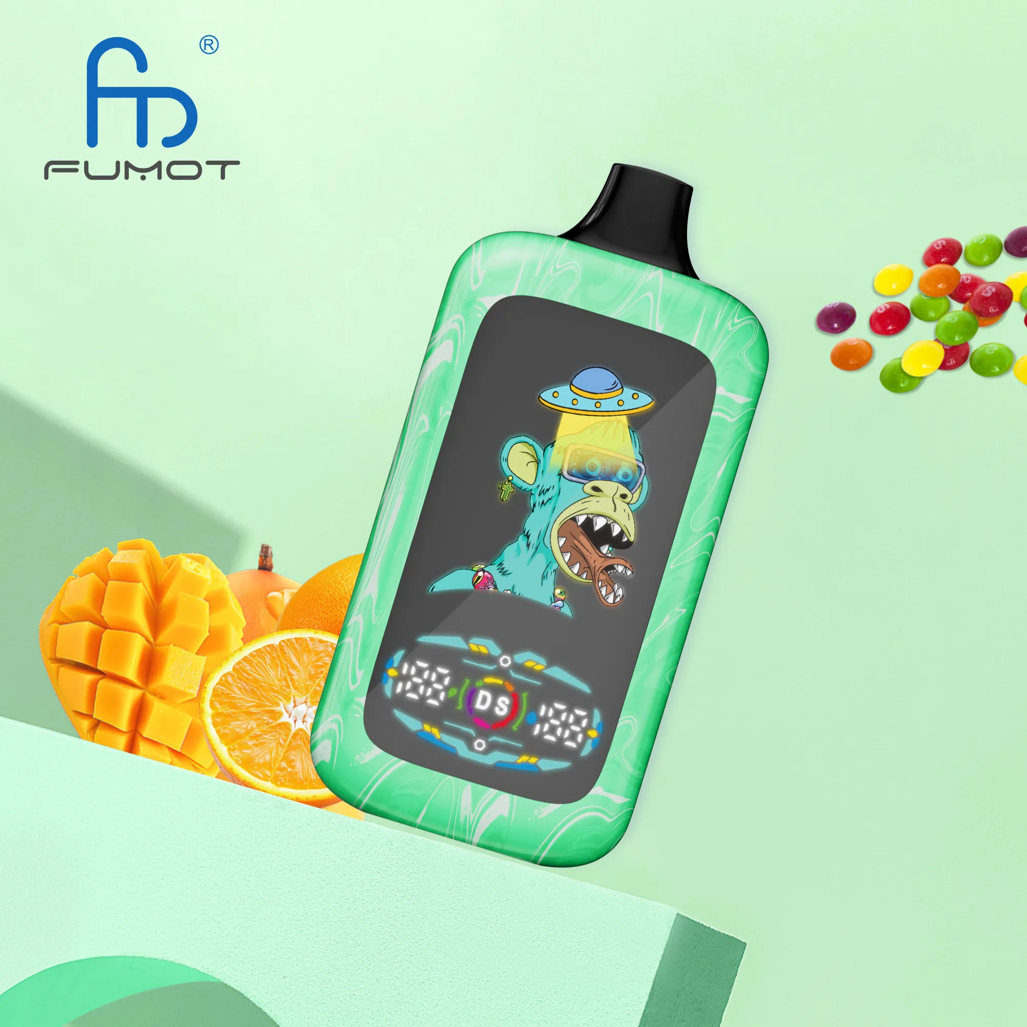 Fumot Digital Monkey 20K/40K Tropical Rainbow Blast