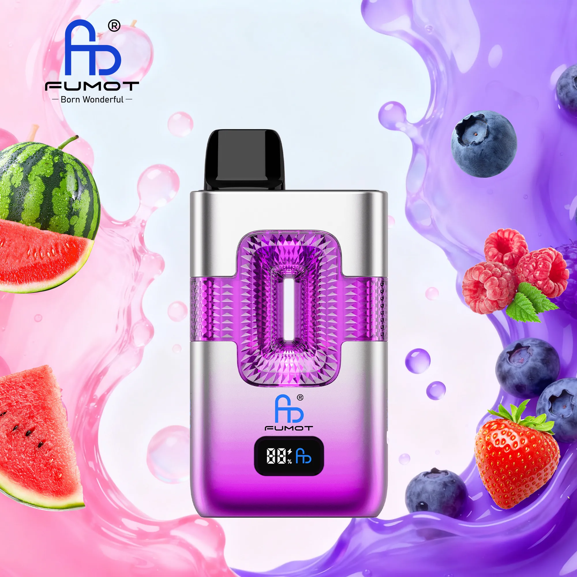 Fumot ECO 2in1 50K Vimto & Watermelon Bubblegum