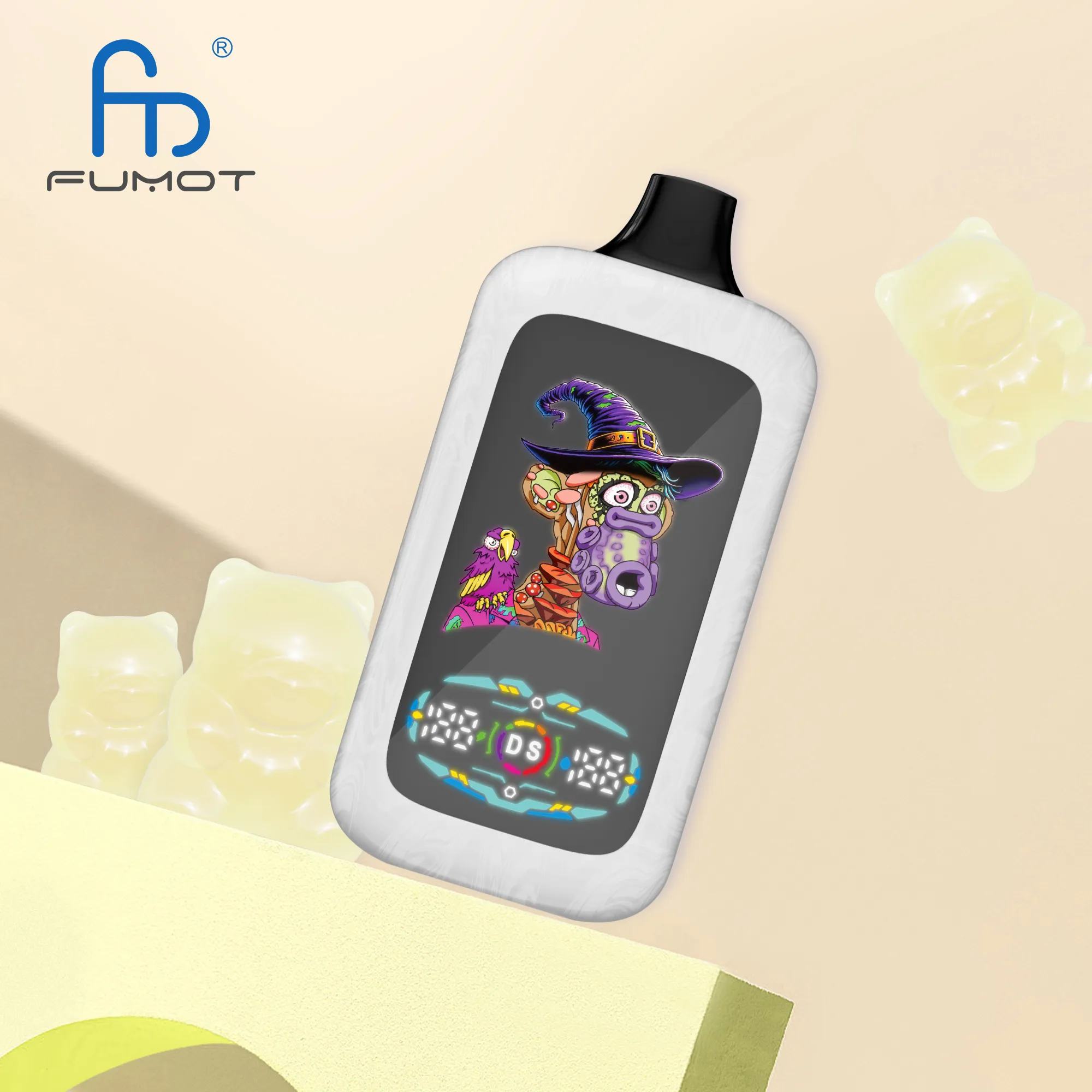 Fumot Digital Monkey 20K/40K White Gummy Ice