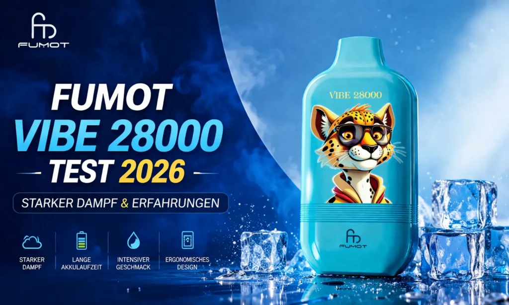 Fumot Vibe 28000 Test 2026 – Starker Dampf & Erfahrungen