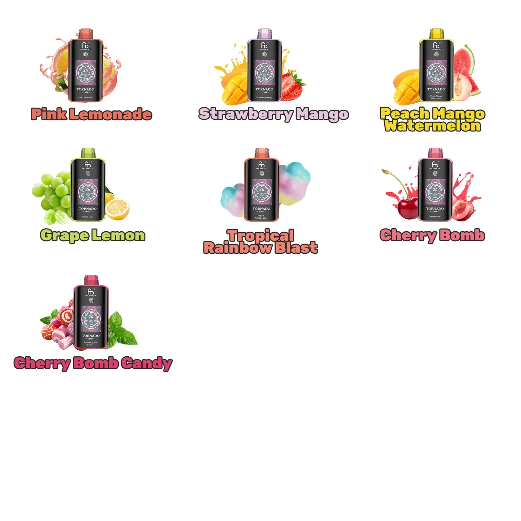 elfbar elfa master akku Fumot Tornado 20K Refillable Pod System main image 0