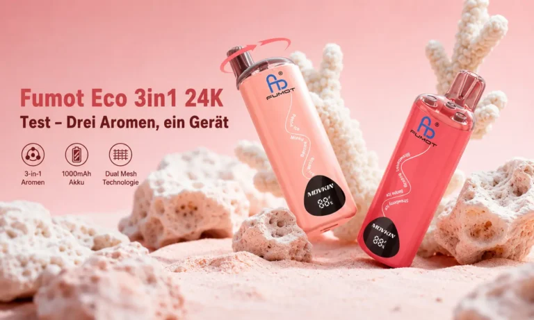 Fumot Eco 3in1 24K Test – Drei Aromen, ein Gerät