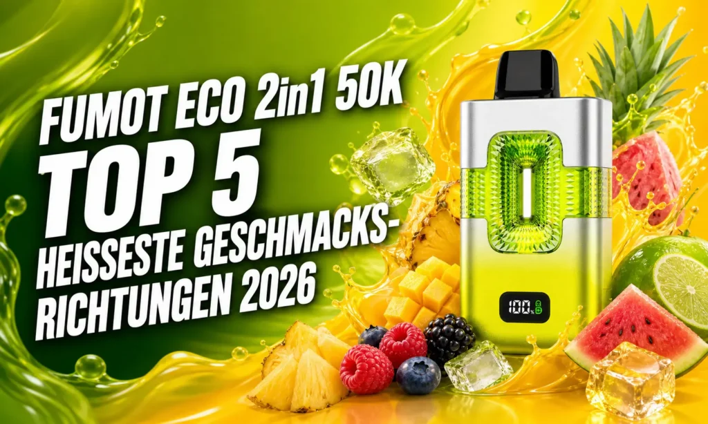 Fumot ECO 2in1 50K – Die TOP 5 heißesten Geschmacksrichtungen 2026
