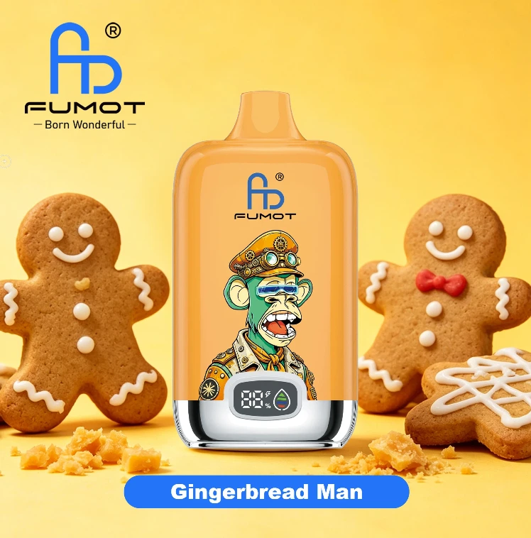 Fumot Digital Box 12000 Gingerbread Man 20mg