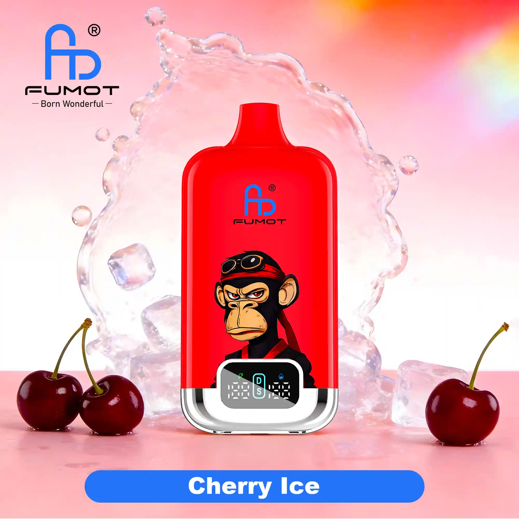 Fumot Digital Box 22000 Cherry Ice 20mg