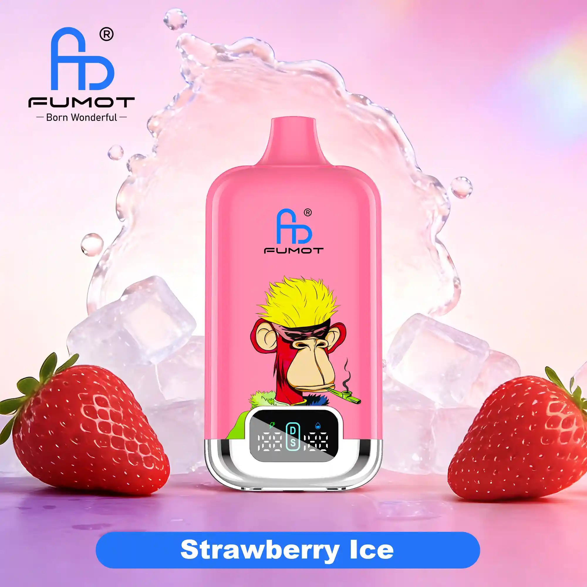 Fumot Digital Box 22000 Strawberry Ice 20mg